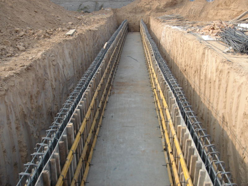 电力管沟钢筋制作